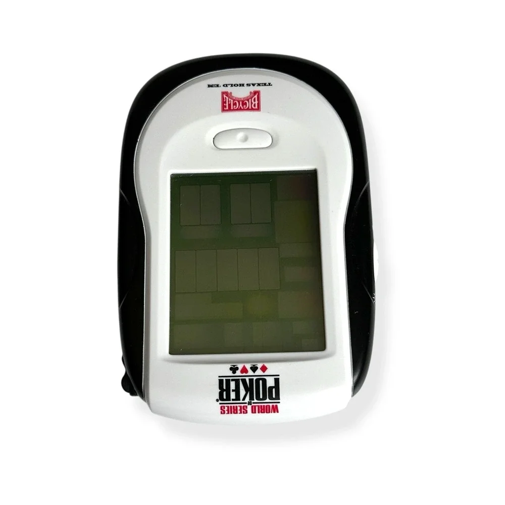 World Series of Poker Illuminated Texas Holdem Handheld Electronic Game READ*‎